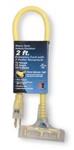 4DB72 | Ltd Ext Crd 2ft 12Ga 15A STW Yel