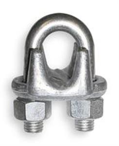 4DV35 | Wire Rope Clip U Bolt 1 4In Forged Steel