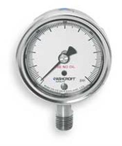 4EFU8 | D0992 Pressure Gauge 0 to 3000 psi 2 1 2In