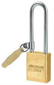 4EZN9 | Keyed Padlock 3 4 in Rectangle Gold