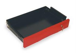 4FA70 | Drawer 40 lb Red Steel 25 in L