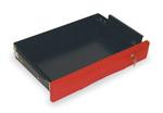 4FA70 | Drawer 40 lb Red Steel 25 in L