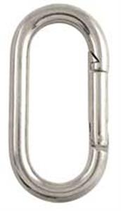 4GGL9 | Interlocking Snap Steel 1 3 8 in Eye Dia