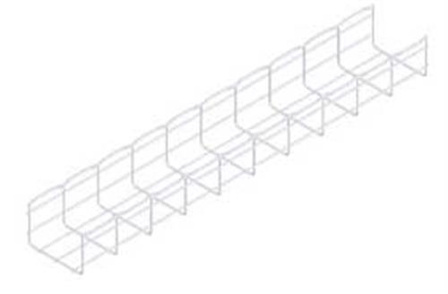 4GVX7 | Wire Mesh Cable Tray 6x4In 10 Ft