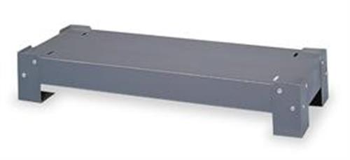 4HU92 | CabBase Gray Steel PwdrCtd Gloss For12in
