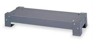 4HU92 | CabBase Gray Steel PwdrCtd Gloss For12in