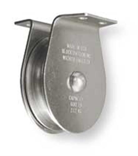 4JX65 | Pulley Block Bolt On 3 16 in Rope dia.
