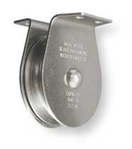 4JX65 | Pulley Block Bolt On 3 16 in Rope dia.