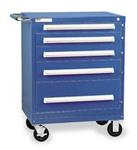 4KC71 | ModDrwrCab 33 x30 x21 BrtBl 5Drwr