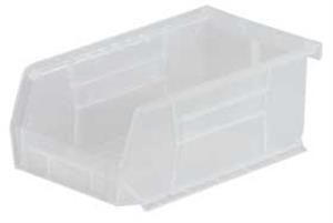 4KER3 | Hang and Stack Bin Clear Plastic 3 in