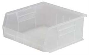 4KER6 | Hang and Stack Bin Clear Plastic 5 in