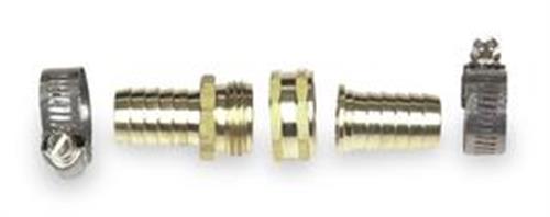 4KG67 | Garden Hose Repair Fitting Brass 3 4 NH