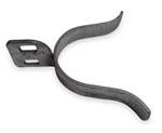 4LVG7 | Fork Latch Steel Fits 1 3 8 x2 3 8 dia.