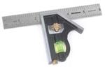 4MRX3 | Combination Square 6 Black Zinc