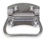 4PE28 | Folding Pull Handle Silver Steel