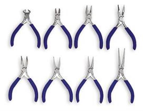 4PM16 | Precision Plier Set Dipped 8 Pcs