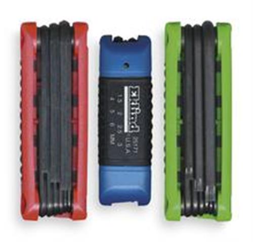 4RB82 | Folding Hex Torx Key Set 24 Pieces