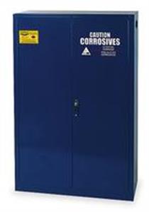 4T027 | Corrosive Safety Cabinet Blue 43 in W