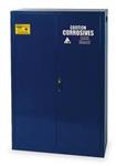 4T027 | Corrosive Safety Cabinet Blue 43 in W