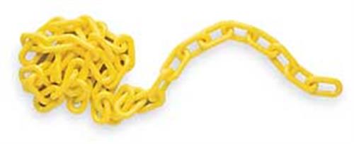 4T630 | Plastic Chain 100 ft L Yellow