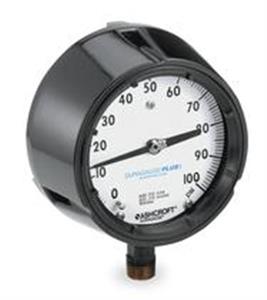 4TA46 | K4218 Pressure Gauge 0 to 100 psi 4 1 2In