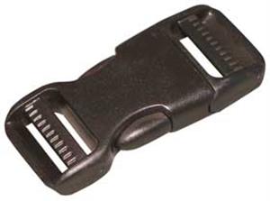 4TLP5 | Side Squeeze Buckle 1 in Plastic PK10