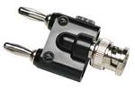 4XKV5 | BNC to Female Dbl Stacking Banana Plug