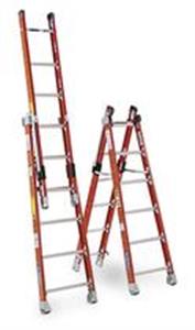 4XN77 | Combination Ladder 8 ft IAA Fiberglass