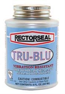 4YRW9 | RECTORSEAL Pipe Thread Sealant: Tru-Blu, 9.6 fl oz9.6 fl oz Blue