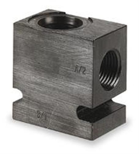 4DMN6 | Valve Base 9 16 18 SAE Steel 8 2 Cavity