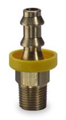5A254 | Push on Hose Fitting 3 8 x3 8 BarbxNPT