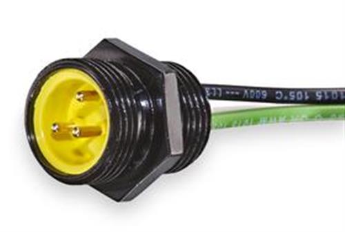 5AA56 | External Thread Receptacle 13 A Black