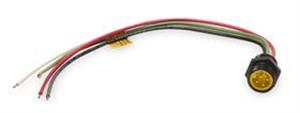 5AA58 | External Thread Receptacle 10 A Black
