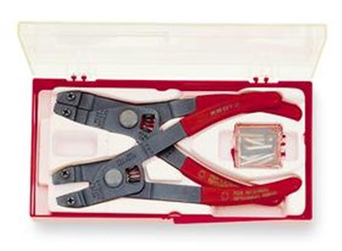 5C601 | Retaining Ring Plier Set 0 to 90Deg 18pc