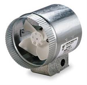 5C963 | Steel 6 D 6.5 H 6 W Inline Duct Fan