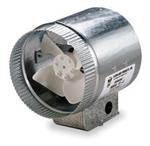 5C963 | Steel 6 D 6.5 H 6 W Inline Duct Fan