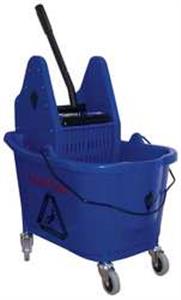 5CJK1 | D8085 Mop Bucket and Wringer Blue 8 3 4 gal