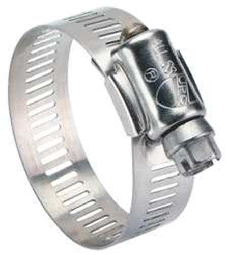 5CZC2 | Worm Gear Hose Clamp 9 16 W 4.5 ID PK10
