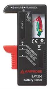 5DJE8 | Battery Tester 9V AA AAA C and D Cell
