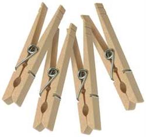 5DML8 | Clothespins Wooden PK50