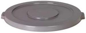 5DMX7 | Trash Can Top Flat Snap On Closure Gray