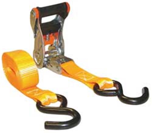 5EFE0 | M6871 Tie Down Strap S Hook Orange PK4