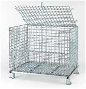 5EU69 | CollaspeBulkContainer 40inL 32inW Silver