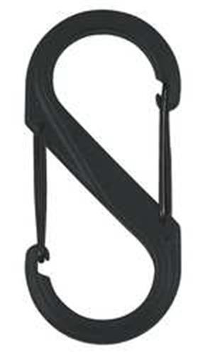 5GAL6 | Carabiner Clip 3 1 2 in Plastic Black