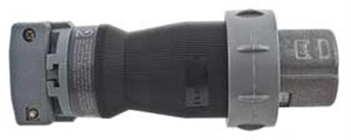 5HJ29 | Pin and Sleeve Plug 60 A Black Gray 3Pl