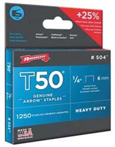 5KPV2 | Staples T50 3 8x1 4 In L PK1250