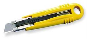 5LC46 | Safety Knife 5 3 4 in Black Yellow