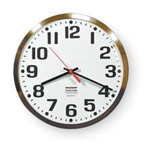 5LG29 | Analog Clock Polymer 9 1 4 Diameter