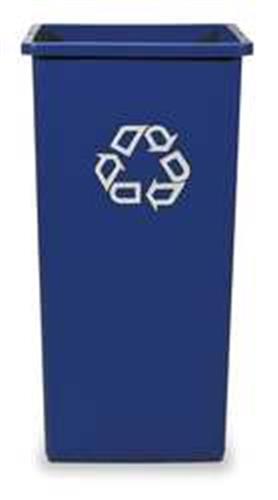 5M822 | Recycling Container Blue 23 gal.