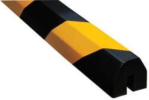 5MKE4 | Corner Guard Black Yellow 39 1 2 in H